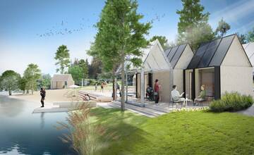 FOTO: Nová podoba Dolného jazera pri Sekuliach