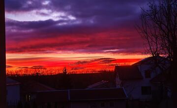 FOTO: Západ slnka nad Trnavou očami miestnych
