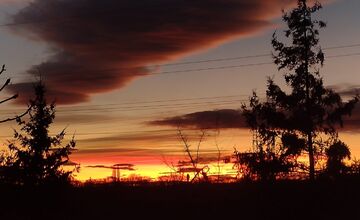 FOTO: Západ slnka nad Trnavou očami miestnych