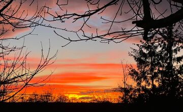 FOTO: Západ slnka nad Trnavou očami miestnych