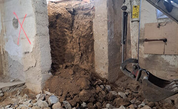 FOTO: Rekonštrukcia mestského kina v Leopoldove napreduje