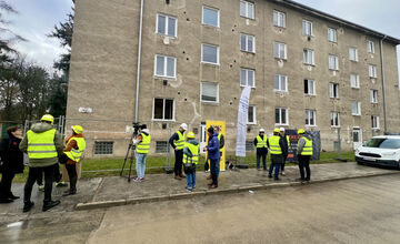 FOTO: Modernizácia bytov v Senici