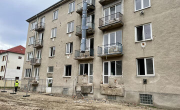 FOTO: Modernizácia bytov v Senici