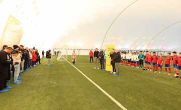 FOTO: Mesto Senica investovalo do nafukovacej športovej haly