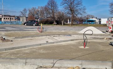 FOTO: Revitalizácia predstaničného priestoru v Piešťanoch