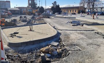 FOTO: Revitalizácia predstaničného priestoru v Piešťanoch