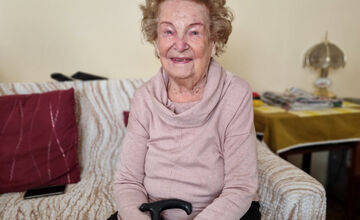 FOTO: Najstaršia Piešťanka Amália oslávila 100. narodeniny