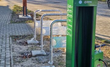 FOTO: Výstavba cyklotrasy Zelená cesta