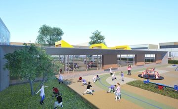 FOTO: V areáli MŠ Limbová vznikne nová prístavba