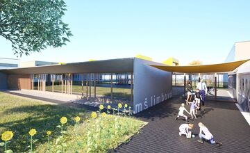 FOTO: V areáli MŠ Limbová vznikne nová prístavba