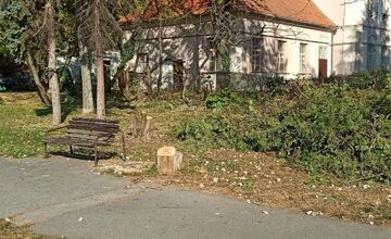 FOTO: Ružový park pred modernizáciou