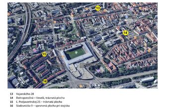 FOTO: Umiestnenie veľkokapacitných kontajnerov