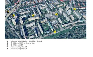 FOTO: Umiestnenie veľkokapacitných kontajnerov