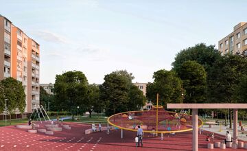 FOTO: Vizualizácia obnovy obytného súboru Generála Goliana na Linčianskej