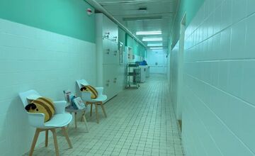 FOTO: Novorodenecké oddelenie vo Fakultnej nemocnici v Trnave