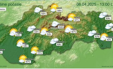FOTO: Zmena počasia priniesla výstrahy pre Trnavský kraj, očakávajte aj mráz