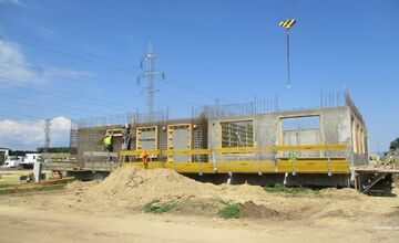 FOTO: Výstavba nových bytových domov na Prednádraží