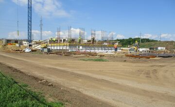 FOTO: Výstavba nových bytových domov na Prednádraží