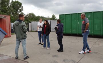 FOTO: Vedenie Hlohovca odovzdaním staveniska odštartovalo rozšírenie zberného dvora v Šulekove