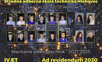 FOTO: Maturitné tablá stredných škôl v Hlohovci 2025