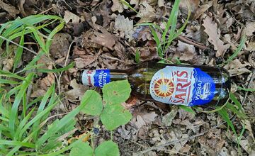 FOTO: Namiesto kvetov našiel Skaličan v lese špinu a odpad