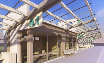 FOTO: Nová autobusová stanica v Skalici je o krok bližšie k realite