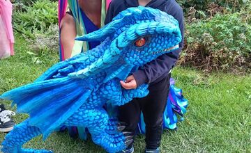 FOTO: Počas jarmoku v Ružovom parku zaujala ľudí Jarmočná diva