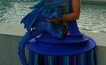 FOTO: Počas jarmoku v Ružovom parku zaujala ľudí Jarmočná diva