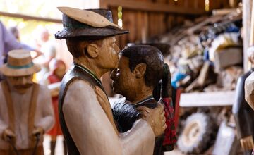 FOTO: Andrej Haršány je známy aj ako sochár