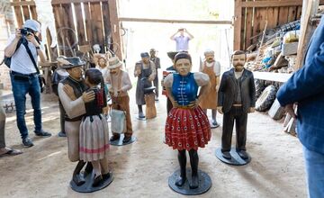 FOTO: Andrej Haršány je známy aj ako sochár