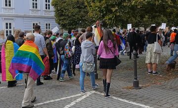 FOTO: V Trnave sa konal Pride LGBTQ+ komunity