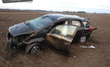 FOTO: Tragická nehoda pri Váhovciach