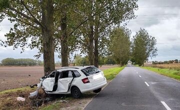 FOTO: Smrteľná nehoda pri Dunajskej Strede