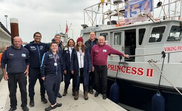 FOTO: La Manche v štafete preplával najmladší Slovák - trnavský plavec Marko