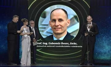 FOTO: Seredčan Ľubomír Švorc získal prestížne vedecké ocenenie