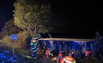 FOTO: Nehoda na diaľnici D1 v smere z Trnavy