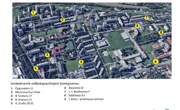 FOTO: Jesenné vypratávačky na Prednádraží a v centre mesta
