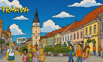 FOTO: Trnava v seriáli The Simpsons