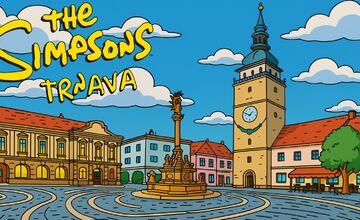 FOTO: Trnava v seriáli The Simpsons