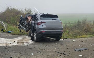 FOTO: Tragická nehoda v Skalici