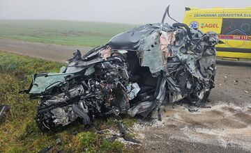 FOTO: Tragická nehoda v Skalici