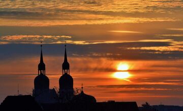 FOTO: Východy slnka nad Trnavou