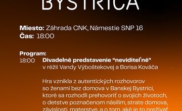 FOTO: Sprievodný program v rámci iniciatívy Noc vonku