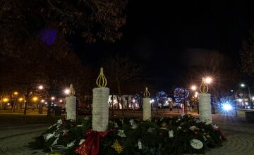 FOTO: Miroslav zachytil krásu vianočnej Serede