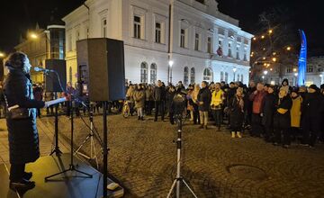FOTO: Protest proti mafii v Trnave
