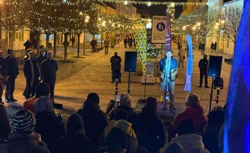 FOTO: Protest proti mafii v Trnave