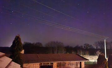 FOTO: Nádherné zábery polárnej žiary nad Trnavským krajom