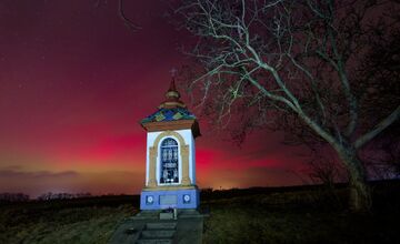 FOTO: Nádherné zábery polárnej žiary nad Trnavským krajom