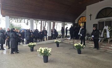 FOTO: Pohreb Moniky Jákliovej