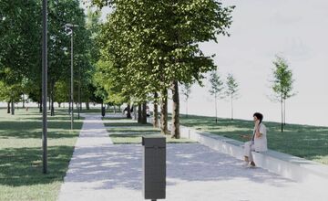 FOTO: Takto bude vyzerať obnovený  historický park v Senici